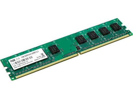 Модуль памяти Foxline DDR2 DIMM 800MHz PC2-6400 CL5 - 1Gb FL800D2U5-1G