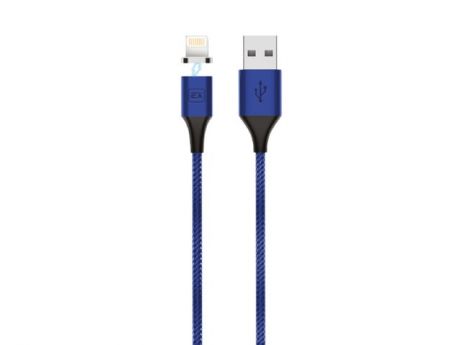 Аксессуар Exployd Magnetic USB - Lightning 1m Blue EX-K-562