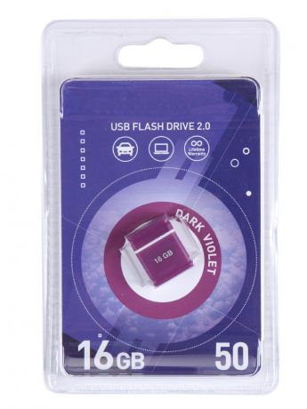 USB Flash Drive 16Gb - OltraMax 50 OM-16GB-50-Dark Violet