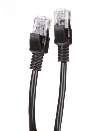 Сетевой кабель KS-is UTP cat.5e RJ45 1.0m Black KS-386-1