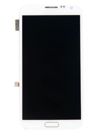Дисплей RocknParts для Samsung Galaxy Note 2 GT-N7100 Amoled с тачскрином и передней панелью White 242310