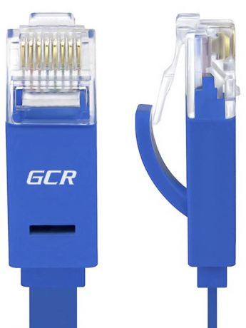 Сетевой кабель Greenconnect Prof UTP 30AWG cat.6 RJ45 T568B 2m Blue GCR-LNC621-2.0m