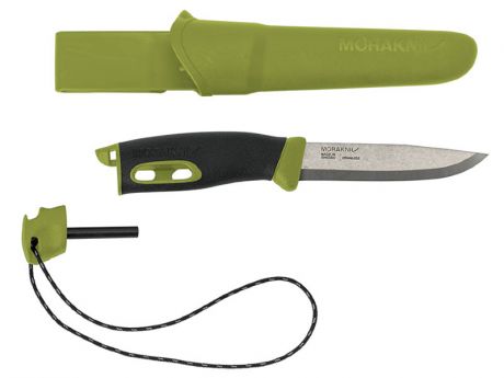 Нож Morakniv Companion Spark S Green 13570 - длина лезвия 104мм