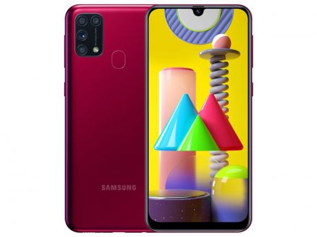 Сотовый телефон Samsung SM-M315F Galaxy M31 6Gb/128Gb Red Выгодный набор + серт. 200Р!!!
