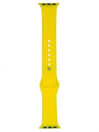 Аксессуар Ремешок Eva Silicone для APPLE Watch 42/44mm Yellow AWA001Y