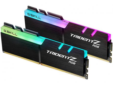 Модуль памяти G.Skill Trident Z RGB DDR4 DIMM 4133MHz PC4-33000 CL17 - 16Gb KIT (2x8Gb) F4-4133C17D-16GTZR