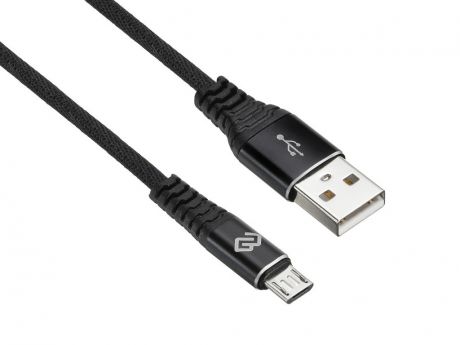 Аксессуар Digma USB-A - Micro USB-B 1.2m Black 1080378