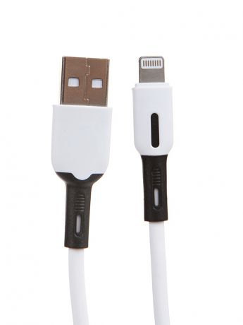 Аксессуар Usams SJ431 USB - Lightning с индикатором 1.0m White УТ000021044