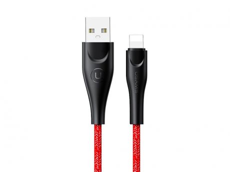Аксессуар Usams SJ394 USB - Lightning 2.0m Red УТ000021057