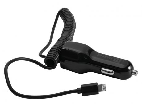 Зарядное устройство Harper CCH-3115 USB 2.1A кабель Lighting Black