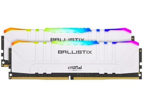 Модуль памяти Crucial Ballistix RGB BL2K16G30C15U4WL White