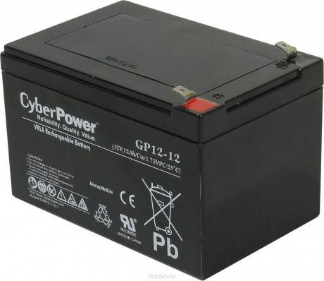 Аккумулятор для ИБП CyberPower GP12-12 12V 12Ah