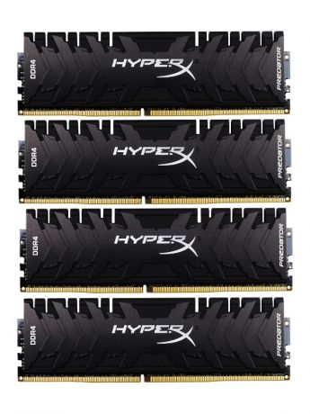 Модуль памяти HyperX Predator DDR4 DIMM 2666Mhz PC21300 CL13 - 64Gb KIT(4x16Gb) HX426C13PB3K4/64