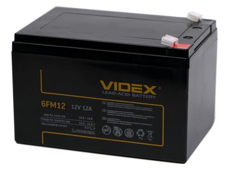 Аккумулятор для ИБП Videx 6FM12 12V 12Ah VID-6FM12