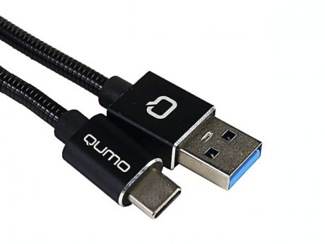 Аксессуар Qumo USB 3.0 - Type-C 1m Black 22477