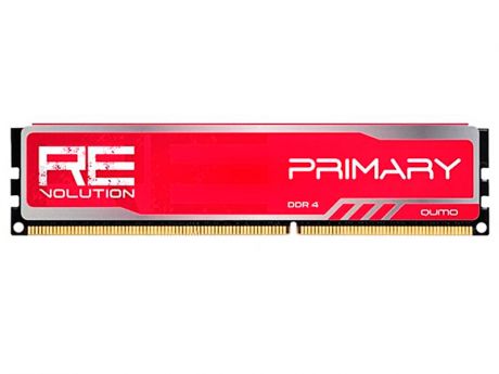 Модуль памяти Qumo ReVolution Primary Red DDR4 DIMM 3000MHz PC24000 CL16 - 16Gb Q4Rev-16G3000P16PrimR