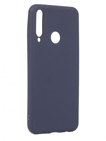 Чехол Zibelino для Huawei Y6p Soft Matte Blue ZSM-HUA-Y6P-DBLU