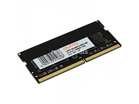 Модуль памяти Qumo DDR4 SO-DIMM 2666MHz PC-21300 CL19 - 4Gb QUM4S-4G2666C19