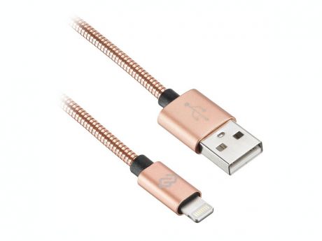 Аксессуар Digma USB-A - Lightning 1.2m Rose Gold 1080351