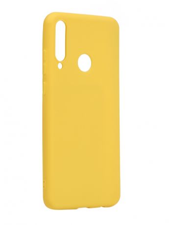 Чехол Neypo для Huawei Y6p 2020 Soft Matte Silicone Yellow NST17590