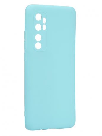 Чехол Neypo для Xiaomi Mi Note 10 Lite Soft Matte Silicone Turquoise NST17640