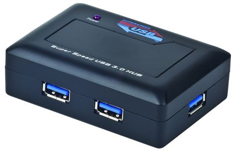 Хаб USB Gembird 4 Ports UHB-C344