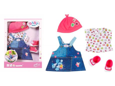 Одежда для куклы Zapf Creation Baby Born Одежда Джинсовая коллекция 824-498D