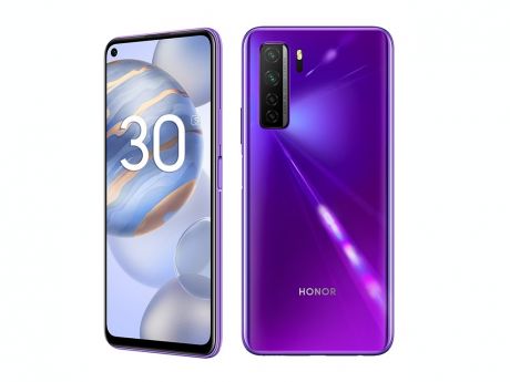 Сотовый телефон HONOR 30S Neon Purple