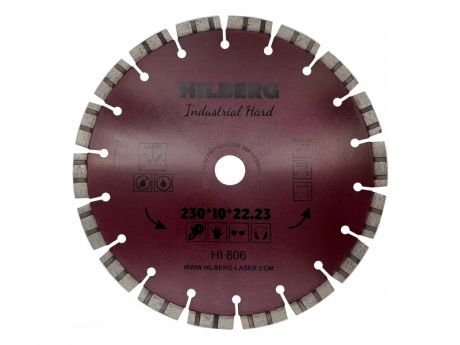 Диск Trio Diamond Hilberg Industrial Hard Laser HI806 230x10x22,23mm