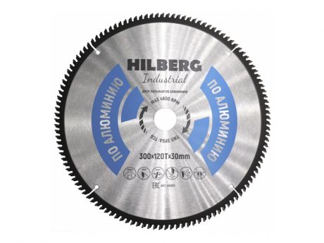 Диск Trio Diamond Hilberg Industrial HA300 пильный по алюминию 300x30mm 120 зубьев