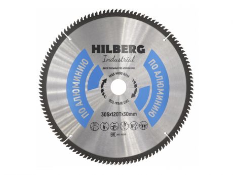 Диск Trio Diamond Hilberg Industrial HA305 пильный по алюминию 305x30mm 120 зубьев