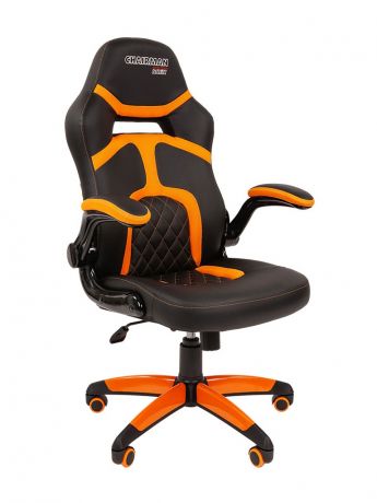 Компьютерное кресло Chairman Game 18 Black-Orange 00-07051190