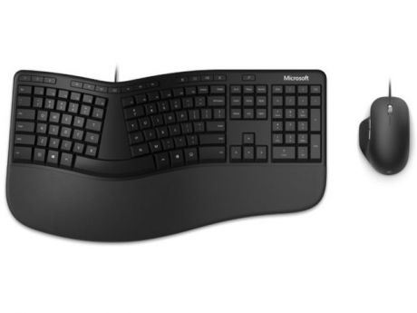 Набор Microsoft Ergonomic Keyboard Kili & Mouse LionRock 4 Busines Black RJY-00011