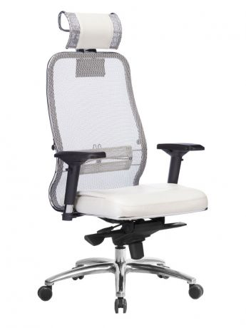 Компьютерное кресло Метта Samurai SL-3.04 White Swan