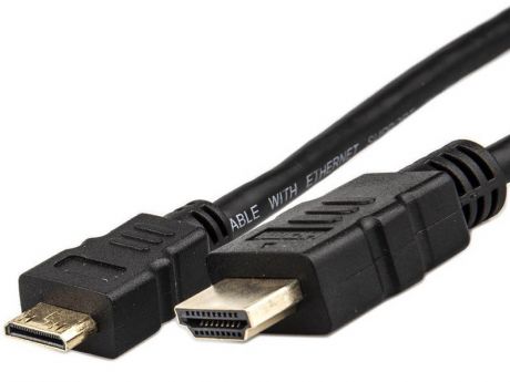 Аксессуар Telecom HDMI-19M - miniHDMI-19M ver. 2.0 1m TCG205-1M