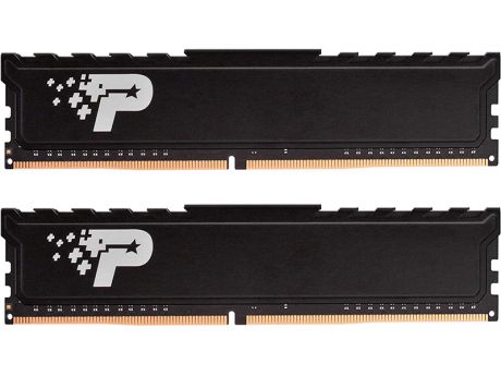 Модуль памяти Patriot Memory Signature Line Premium DDR4 DIMM 2400MHz PC-19200 CL17 - 16Gb KIT (2x8Gb) PSP416G2400KH1