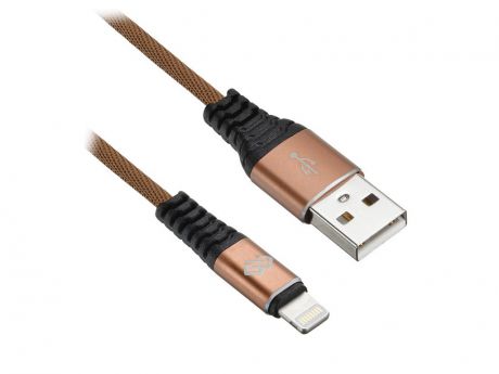 Аксессуар Digma USB-A - Lightning 1.2m Brown 1080249