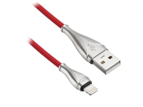 Аксессуар Digma USB-A - Lightning 2.0m Red 1084571