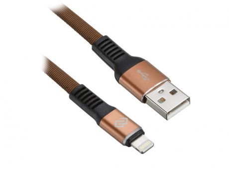 Аксессуар Digma USB-A - Lightning 3.0m Brown 1080342