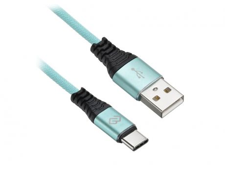 Аксессуар Digma USB-A - Type-C 1.2m Green 1080450