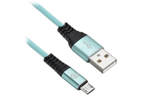 Аксессуар Digma USB-A - Micro USB-B 1.2m Green 1080383