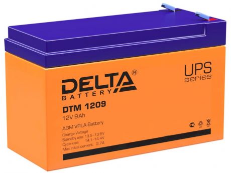 Аккумулятор для ИБП Delta DTM 1209 12V 9Ah