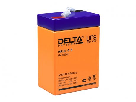 Аккумулятор для ИБП Delta HR 6-4.5 6V 4.5Ah