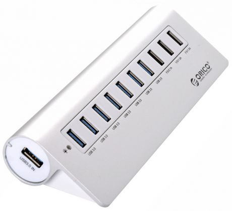 Хаб USB Orico M3H73P-SV 10-Ports Silver