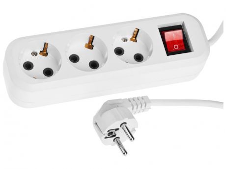 Удлинитель Сибин 3 Sockets 3m 55036-3