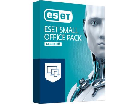 Программное обеспечение Eset NOD32 Small Office Pack Базовый Newsale для 3 пользователей NOD32-SOP-NS(BOX)-1-3