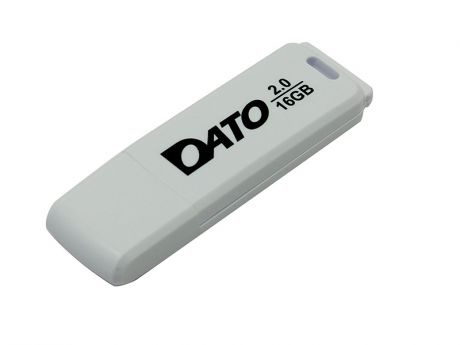 USB Flash Drive 16Gb - Dato DB8001 USB 2.0 White DB8001W-16G