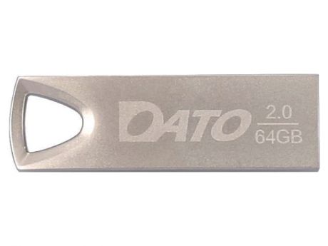 USB Flash Drive 64Gb - Dato DS7016 USB 2.0 Silver DS7016-64G