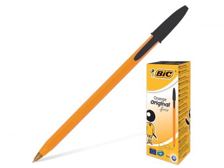 Ручка шариковая Bic Orange 0.8mm стержень Black 8099231