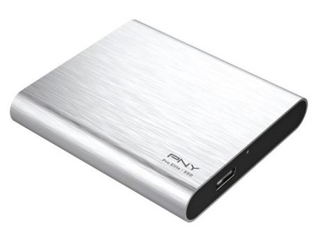 Твердотельный накопитель PNY Portable SSD Elite 1050S USB 3.1 Gen 1 240Gb Silver PSD1CS1050S-240-RB